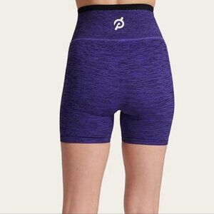 Peloton Purple/Black Heather Bike Shorts